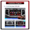 2Din Android Car-Play Car Radio,KIA Sportage 3 2010-2015,Multimedia Player Head Unit Stereo GPS Navigation BT WIFI,1+16GB