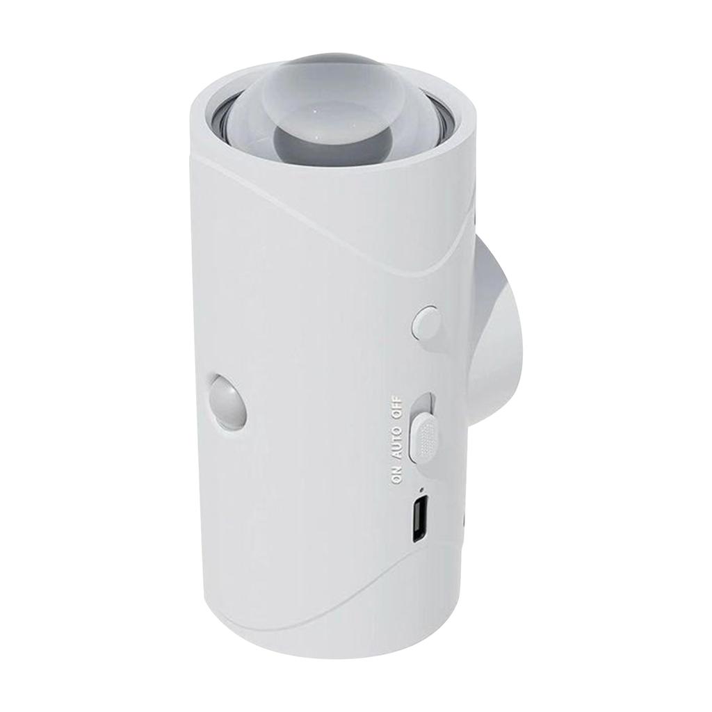 Adjustable Night Light With Motion-activated LED Lamp And Wall-mounted Base, Rechargeable, Suitable For Corridors, Bathrooms And Bedrooms.