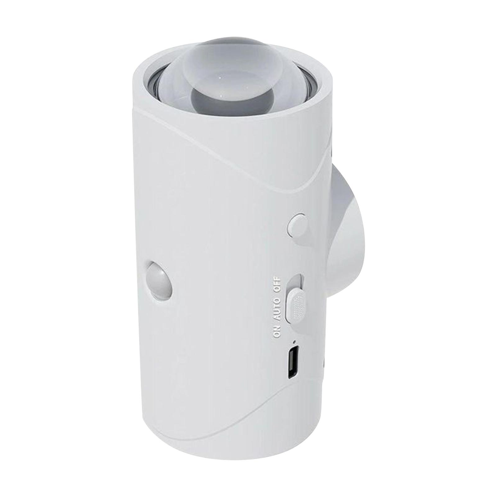 

Adjustable Night Light With Motion-activated LED Lamp And Wall-mounted Base, Rechargeable, Suitable For Corridors, Bathrooms And Bedrooms. One Size бежевый