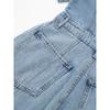 Kaslead Fashion Wind Long Denim Jumpsuit