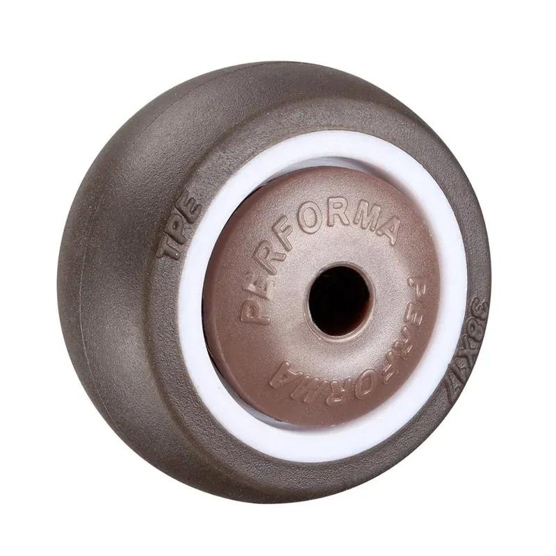 4Pcs 2 inch Heavy Duty Swivel Stem Rubber Caster Wheels M12 x 25mm Locking Casters Replacement Casters for Furniture