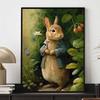 New Arrival 5D DIY Full Circle Diamond Painting "Cartoon Rabbit" Embroidery Cross Stitch Home Decor Gift