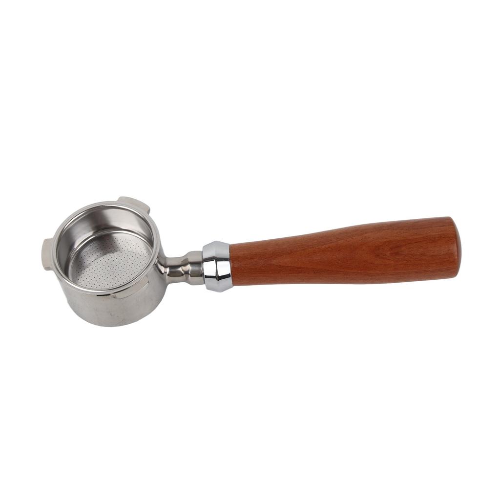 51mm Bottomless Portafilter Zinc Alloy Coffee Filter Holder for DELONGHI ECP3420 Coffee Machine