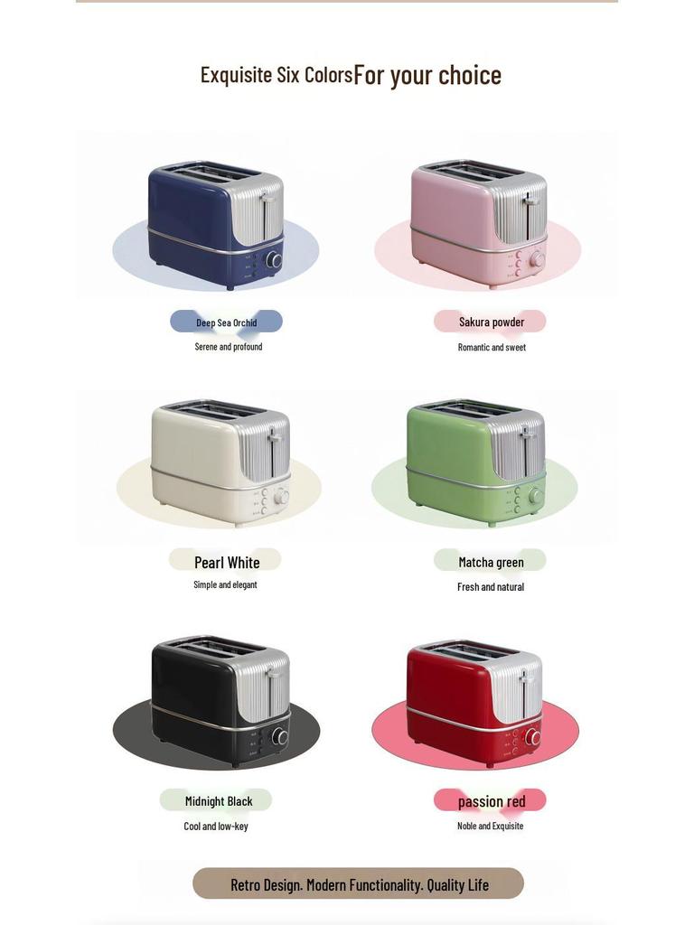 Automatic Pop-up Toaster for Dorm and Home - Toasts Bread and Sandwiches