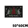 Christmas Floor Mat Funny Anti Slip Carpet for Kitchen Bedroom Living Room Kids Door Mats Holiday Party Home Rug Decor