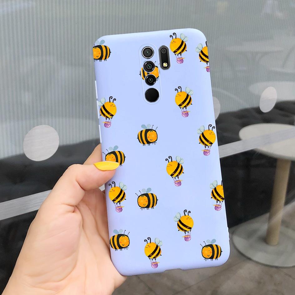 For Xiaomi Redmi 9 Case Silicone Daisy Cactus Phone Back Cover For Redmi 9 Prime Soft Case For Xiaomi Poco M2 M 2 Reloaded Coque