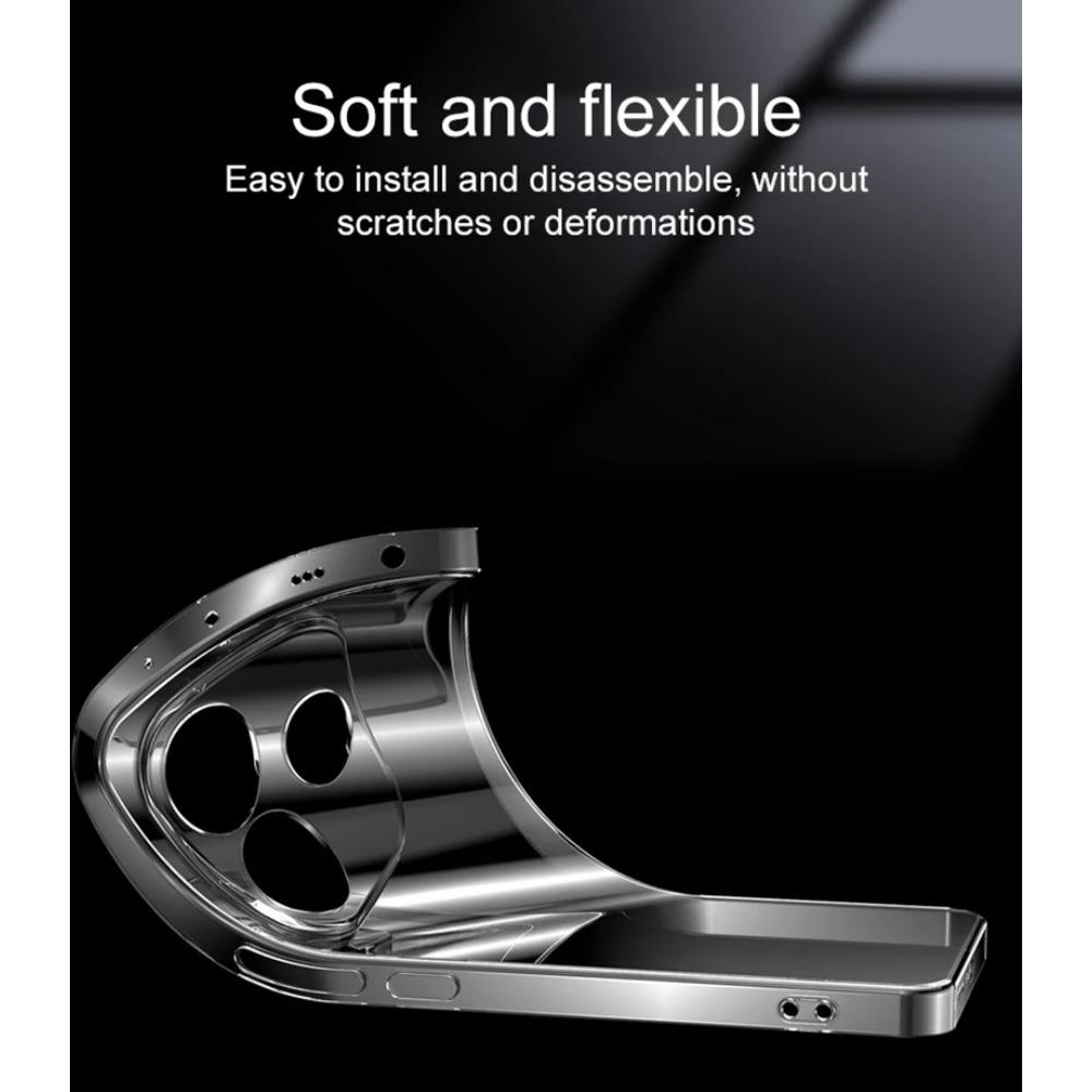 Ultra Thin Silicone Soft Case for Xiaomi Redmi Note 14 13 12 Pro+ Pro Plus 14C 13C 12C 11A 4G 5G Clear Back Cover Shockproof