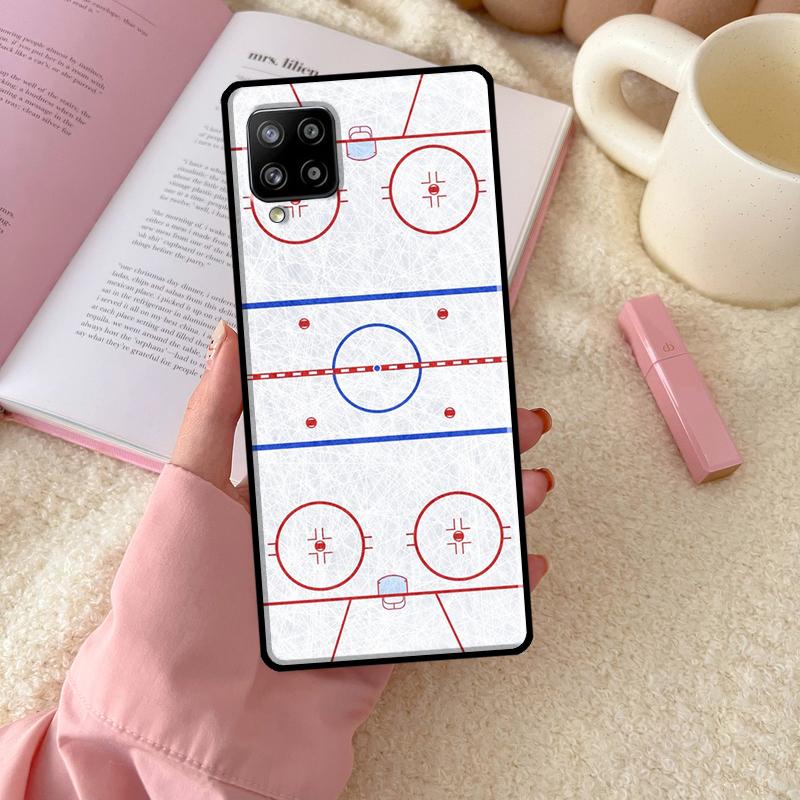 Ice Hockey Rink Sport For Samsung Galaxy A16 A26 A36 A56 A06 A53 A33 A13 A12 A32 A52 A55 A35 A15 A54 A34 A14 Case