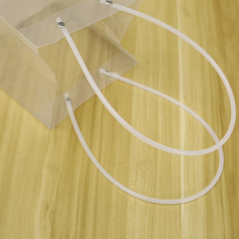 With Handle Flower Gift Packing Box Transparent Wedding Party Decor High Quality Hand Gift Bag