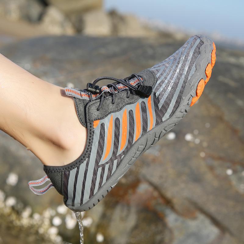 Fashion New Men's Women's Stream Tracing Shoes Fitness Sports Treadmill Shoes Outdoor Anti-Slip Beach Wading Shoes Casual Lightweight