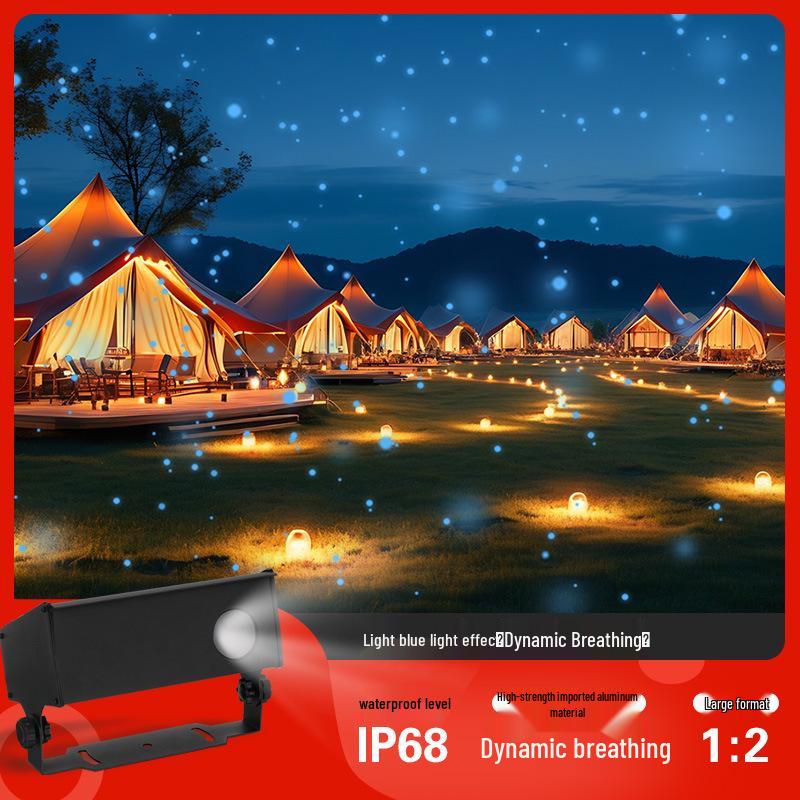 Waterproof Outdoor Firefly Projector: Twinkling Starry Sky & Romantic Ambiance Light