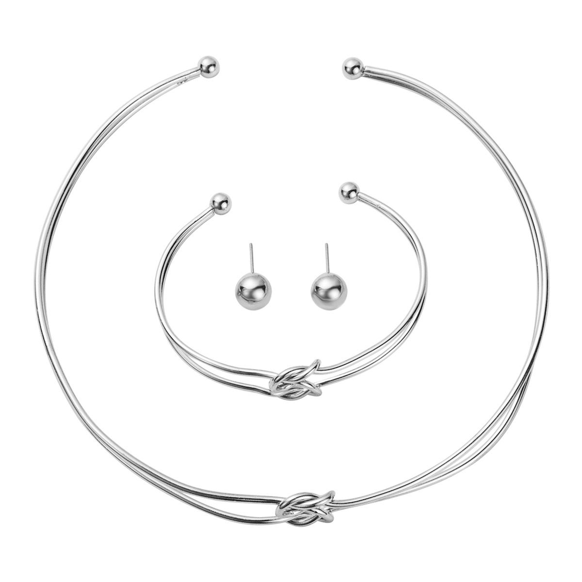 Tooxika Персонализированное Модное Преувеличенное Панк Кольцо Пряжка Женский Ошейник Открытый Дизайн Винтажный Набор Ожерелий