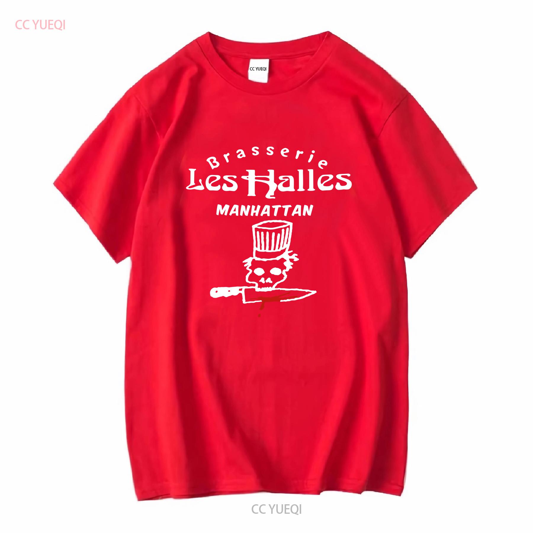 Футболка Brasserie Les Halles Энтони Бурден Манхэттен S 5XL винтажная стираная удобная универсальная уличная одежда повседневная мягкая S