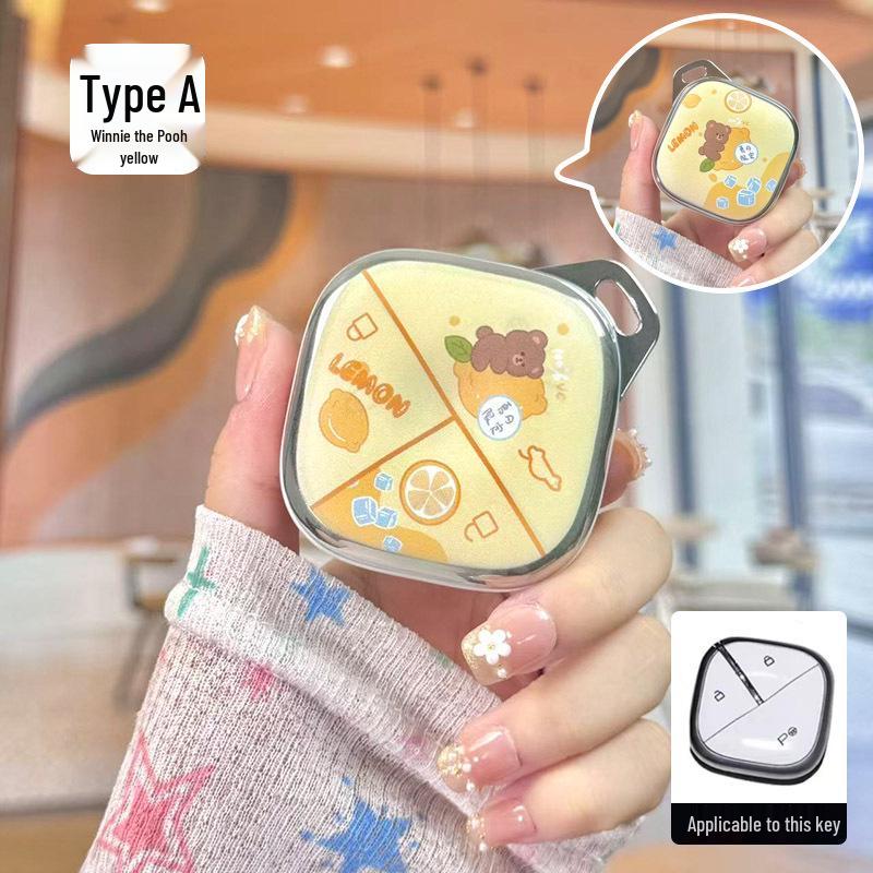 Wuling Bingo Air EV & Qingkong Plus Cute Female Key Cover - Baojun Car Key Shell