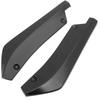 1Pair Rear Bumper Lip ABS Durable Rear Fender Skirt Lip Spoiler Car Exterior Protection Trim for Universal Car Models