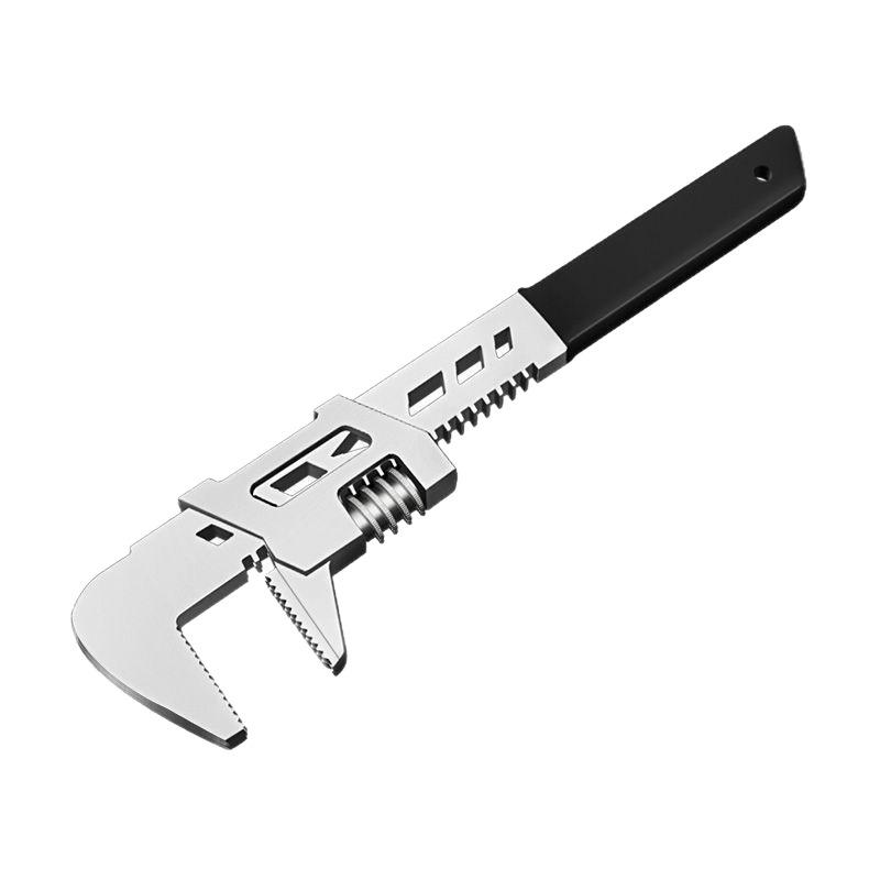 Adjustable Large-Aperture Right-Angle Pipe Wrench for Water Pipe Nuts