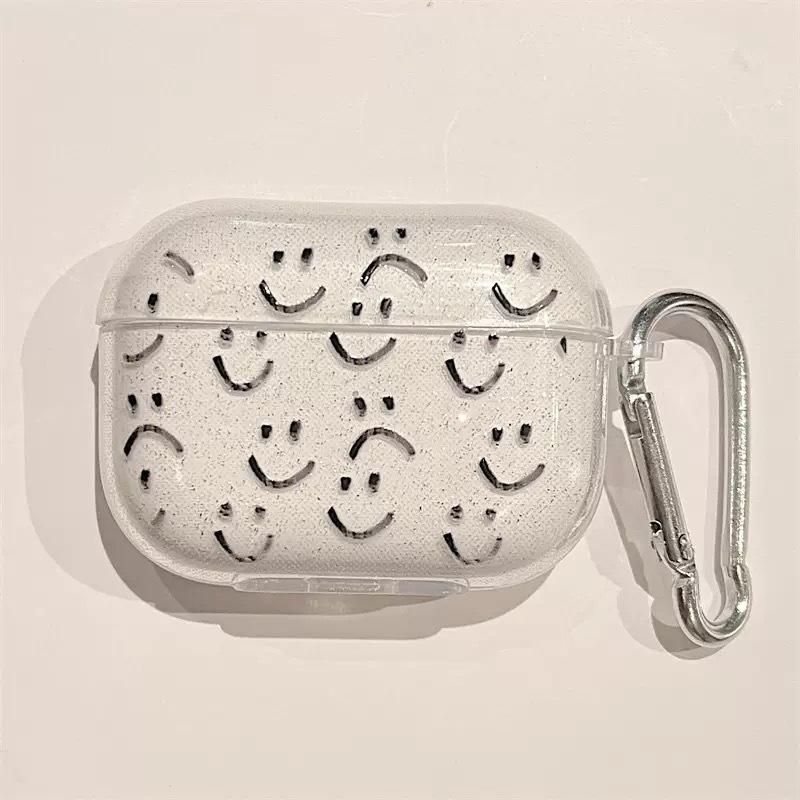 Applicable to Apple AirPods pro1 generation wireless bluetooth headset cover glitter love soft simple men and women protective case