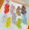 Acrylic Grape Bunch Keychain: Cute Bag Charm & Creative Women's Car Keyring