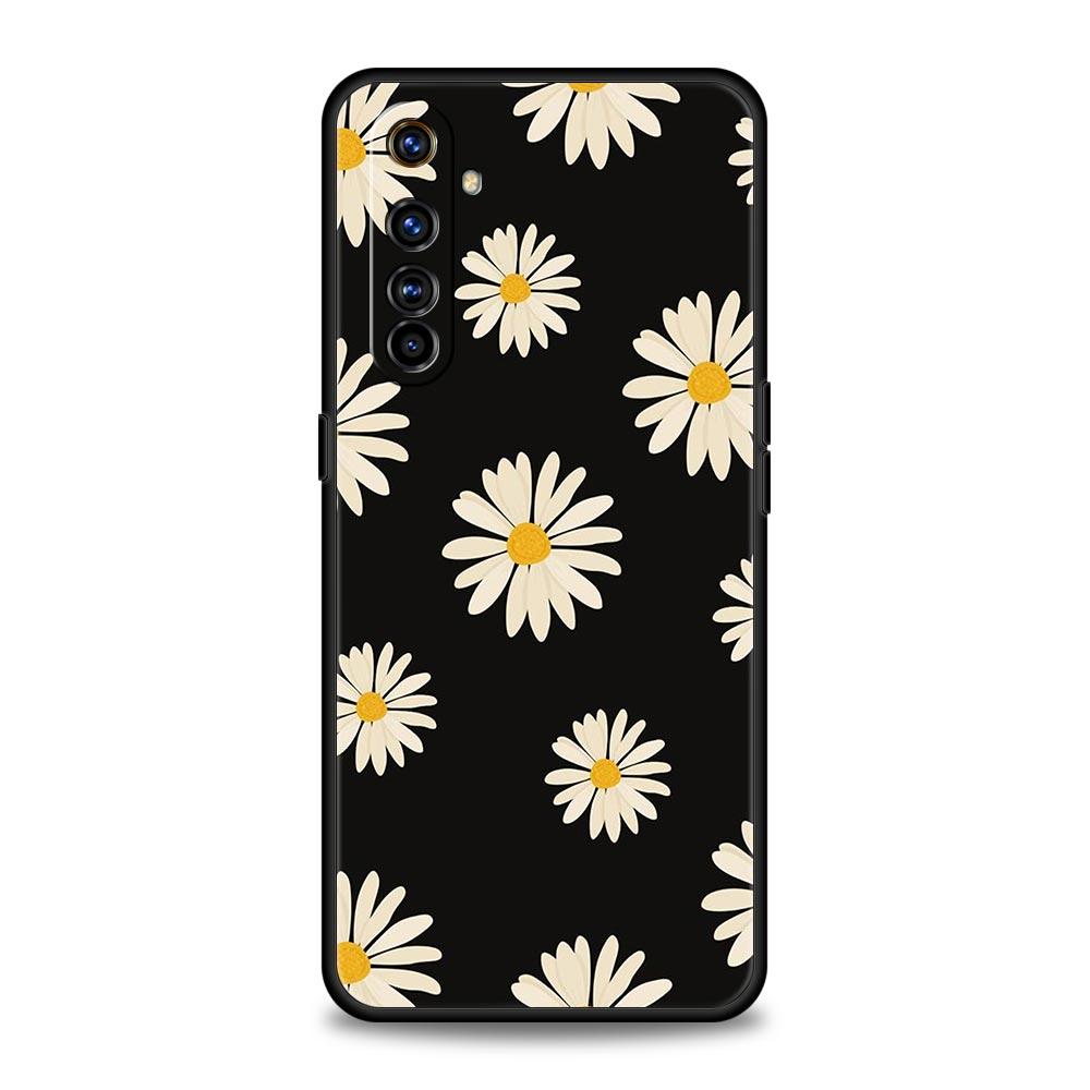 Aesthetic Sunflower For Realme GT Neo 2 3 3T Phone Case For Realme 11 10 9 8 5G 7 6 GT2 Pro Plus C21 C11 C25 C35 Silicone Cover