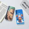 Cartoon One Piece Case for Motorola G10 G20 G04 E30 E40 E22 E20 E13 E15 G22 G23 G05 G75 G35 G55 E22S E7 G6 G7 G8 G9 Plus Power Play