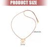 Delicate Cut Sun Charm Necklace With Metallic Finish Eye Catching Clavicle Chain Suitable For Various Occasions