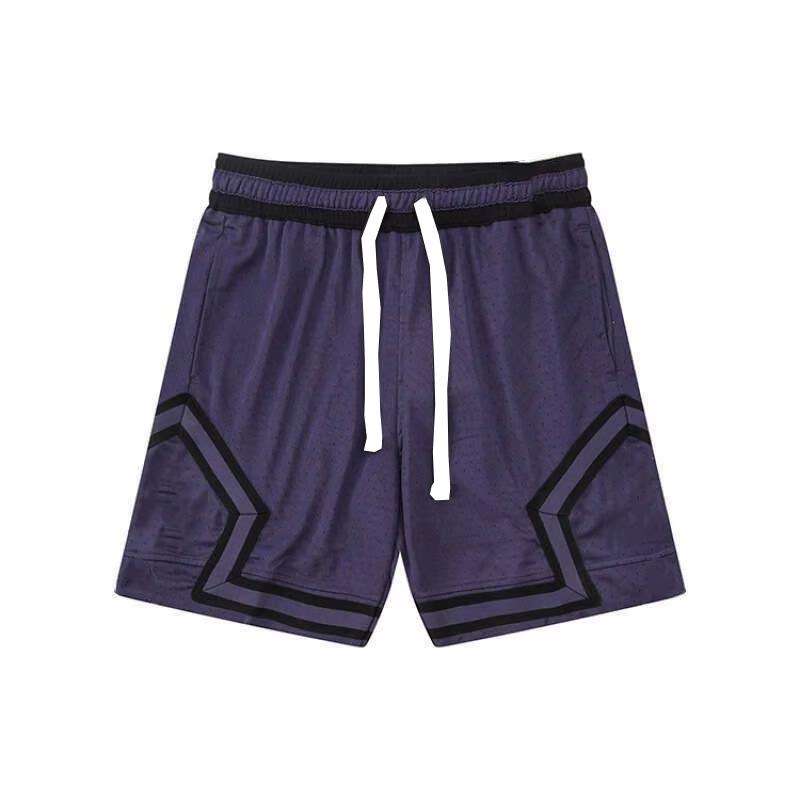 New Summer Fashion Vintage Style American Loose Basketball Shorts Adult Athletic Unisex Basketball Quick-drying Short Pants