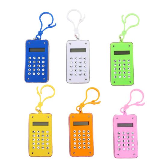 

Профессиональный мини-калькулятор, креативный ручной очаровательный 8-битный арифметический студенческий калькулятор, офисные принадлежности