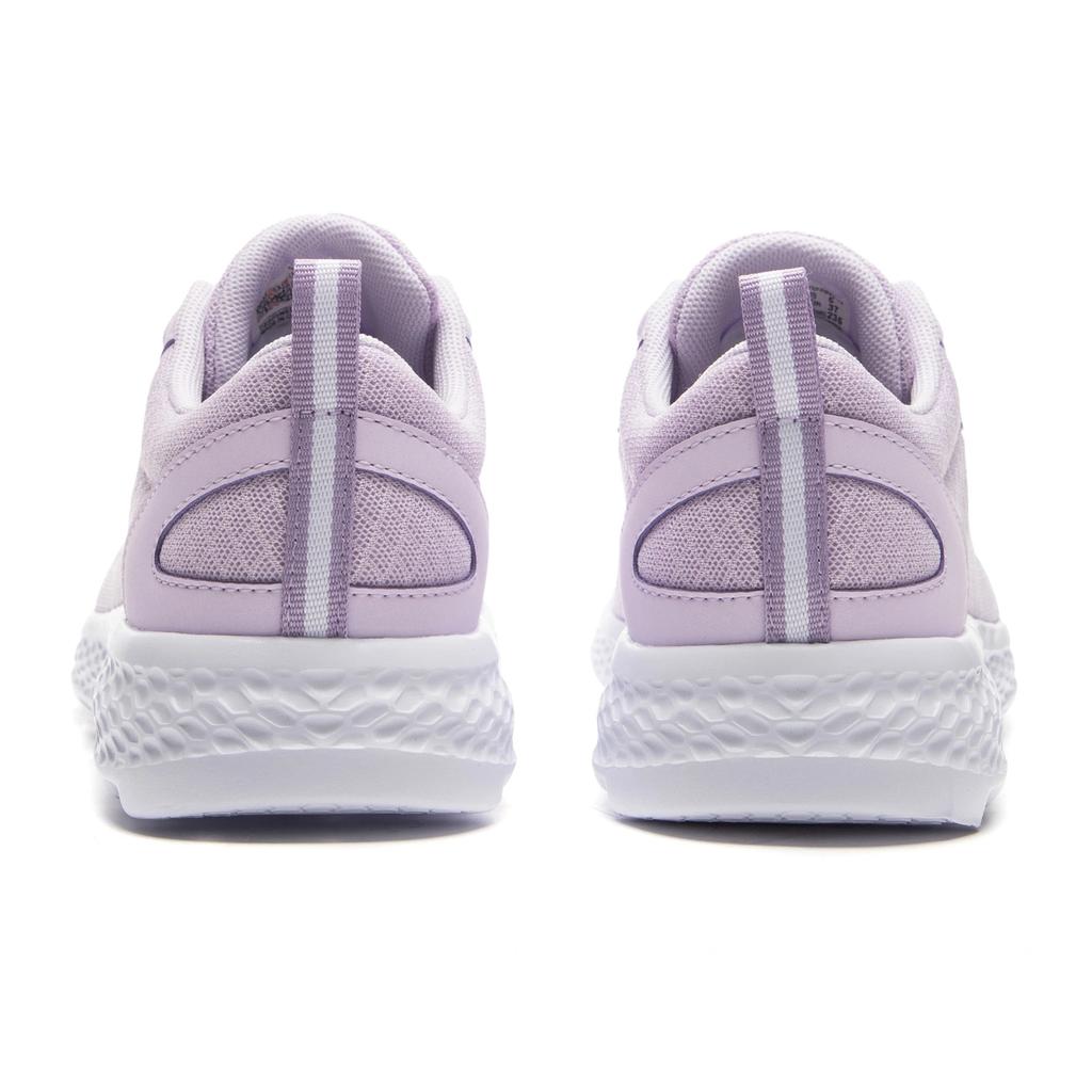 Li Ning Kids Sports Lifestyle Series Running Simple Fashion Versatile Classic Running Shoes Kids Running Shoes Cool-Purple YKFR024-12