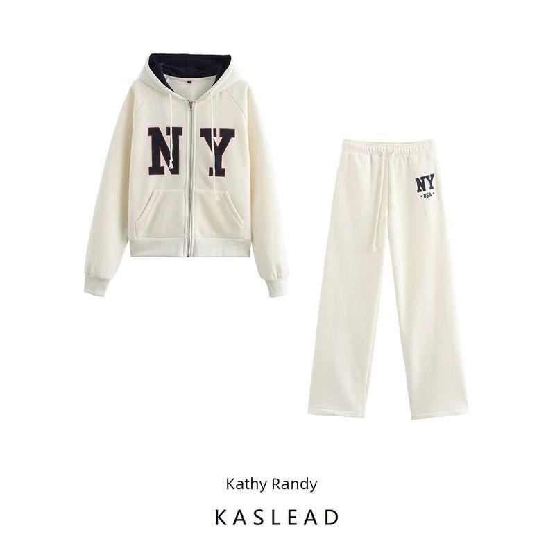 Kaslead New Arrival Women's Clothing Fashion Style Preppy-Style Sweatshirt Casual Pants 5644246 5644247