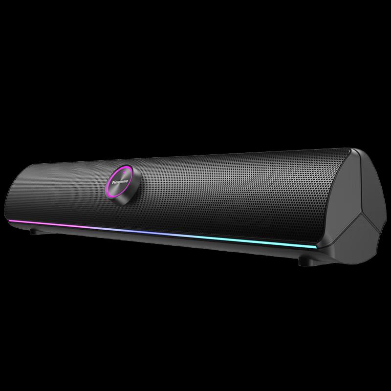 Newmine BT805 Desktop Computer Speaker with RGB Lighting CN plug (adapter included)