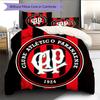 Club Athletico Paranaense Pattern Bedding Home Decoration Birthday Gift (1 * duvet cover + 2 * pillowcase, without core)
