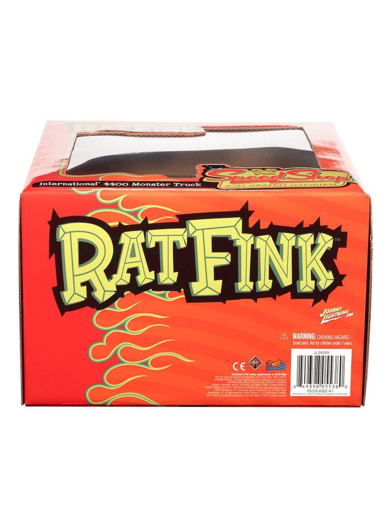 Johnny Lightning Rat Fink Speed Shop Monster Truck Scale Diecast 124