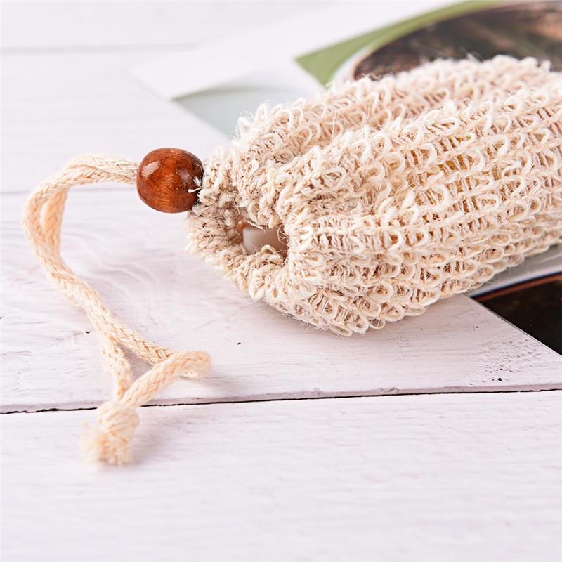 Durablel Sisal Soap Saver Beutel Soap Saver Bag Bad Dusche Seife Mesh Taschen