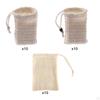 10 Stück Seifensäckchen Sparer Beutel Badezimmer Schäumen und Trocknen Sisal Reise Schnell