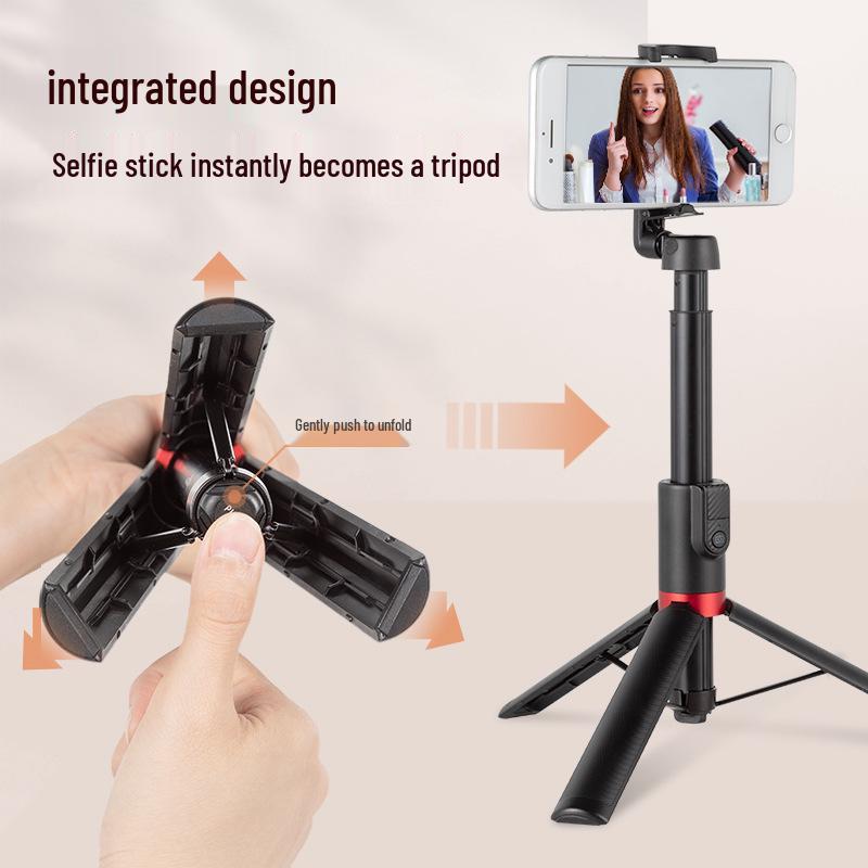 8 Smog Anti-shake Selfie Stick & Tripod: Multi-functional Mobile Holder for Live Streaming & Universal Use