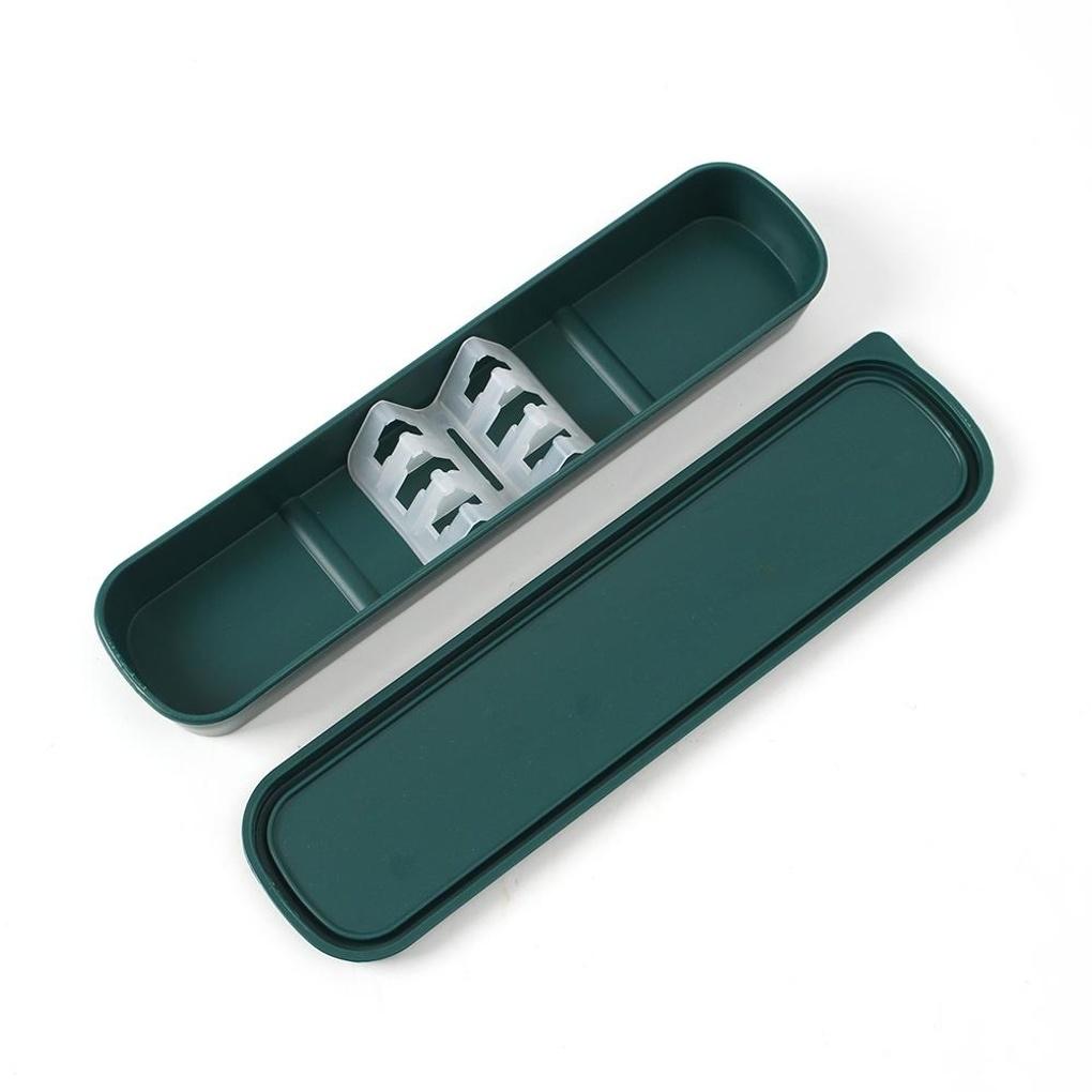 Silver Table Portable Cutlery Set (Green)