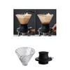 V60 Coffee Set Glass Coffee Pot Coffee Filter Cup Coffee Filter Paper Thickened Glass Filter Coffee Pot