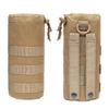 Tactic Drawstring Molle Water Bottle Holder Pouch Mesh Water Bottle Bag Carrier