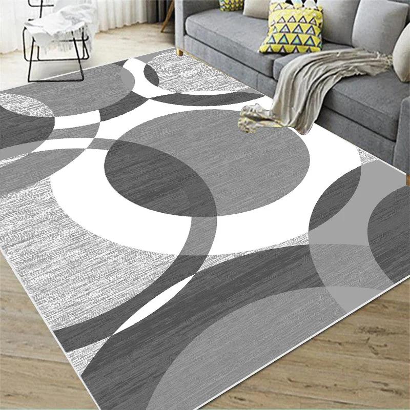 

Modern Carpets for Living Room Soft Luxury Large Area Plush Rugs Non-slip Bedroom Decor Bedside Floor Mat Study Cloakroom Rug 60x90cm door mat
