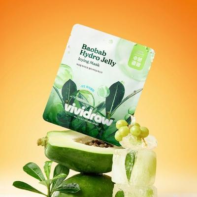 Baobab Hydro Jelly Icing Maske (10 Blätter)