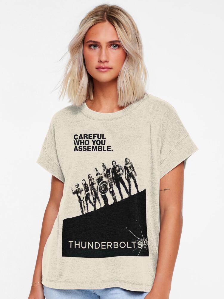 Thunderbolts Careful Who You Assemble Relaxed T-Shirt