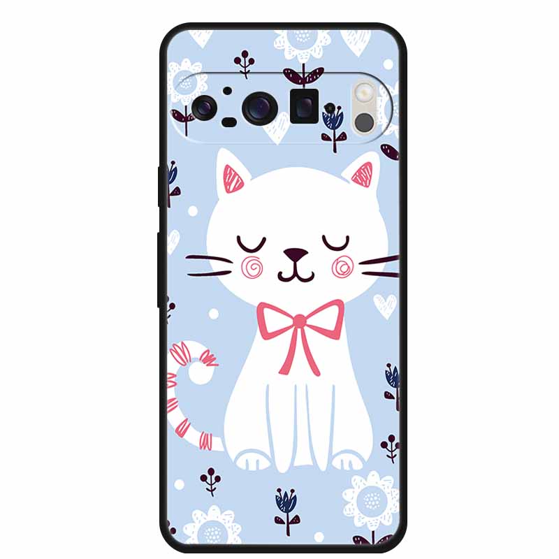 3D Emboss Cover For Google Pixel 9 Pro XL / Pixel 9 Pro / Pixel 9 Case Flower Relief Soft Silicone Cover For for Google Pixel 9