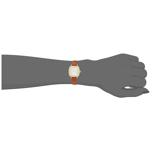 Fieldwork Analog Watch with Leather Strap, Rope YM066-4, Women's, Brown