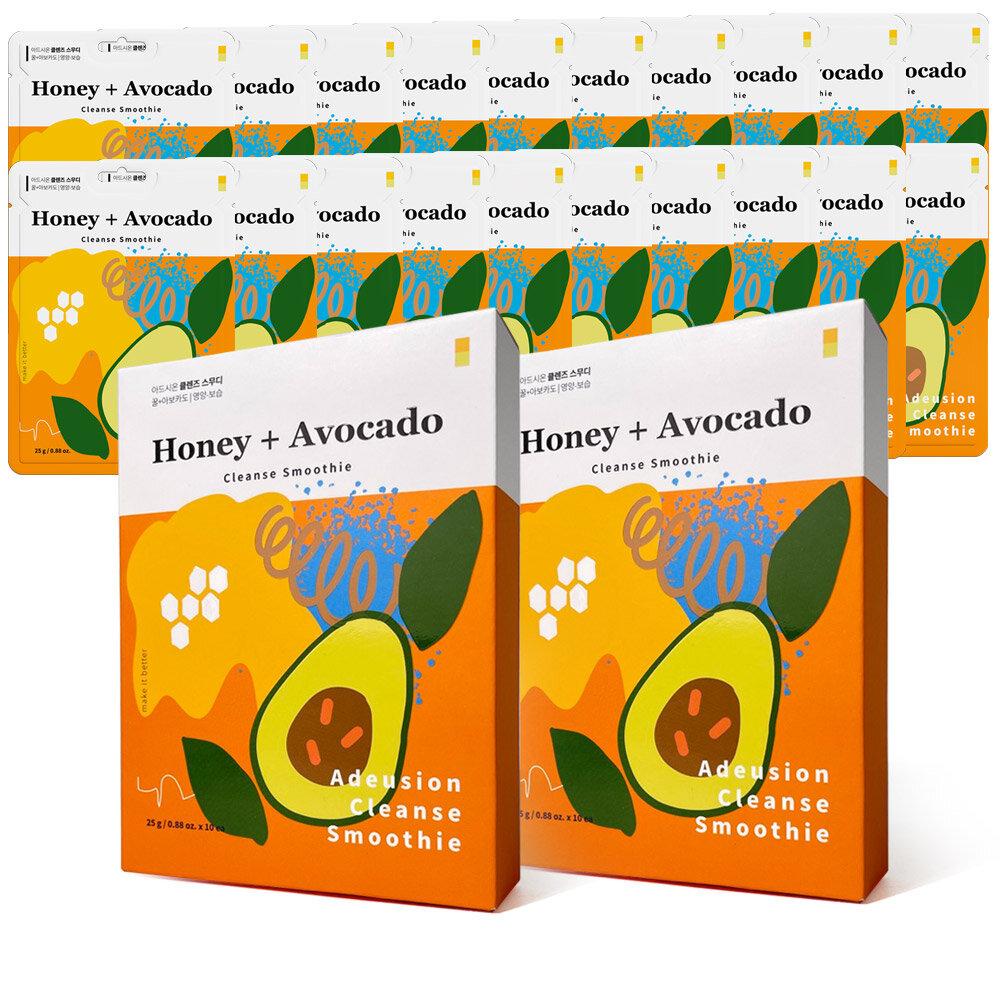 Cleanse Smoothie (Honey + Avocado) Mask Pack (10 Sheets) (Honey + Avocado) Mask Pack (10 Sheets)