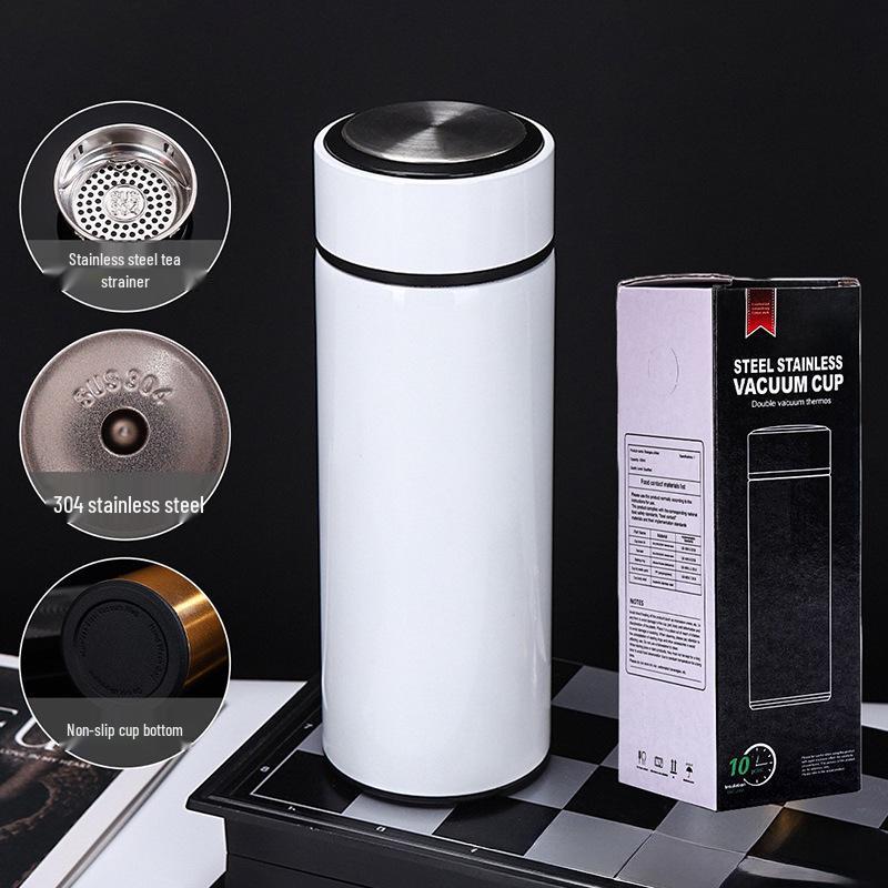 Smart Temp Stainless Steel Insulated Cup with Digital Display - Custom Logo Business Gift