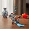 Tassel Pony Embroidered Pendant Chinese Style Car Hanging Ornaments  Festive Accessory