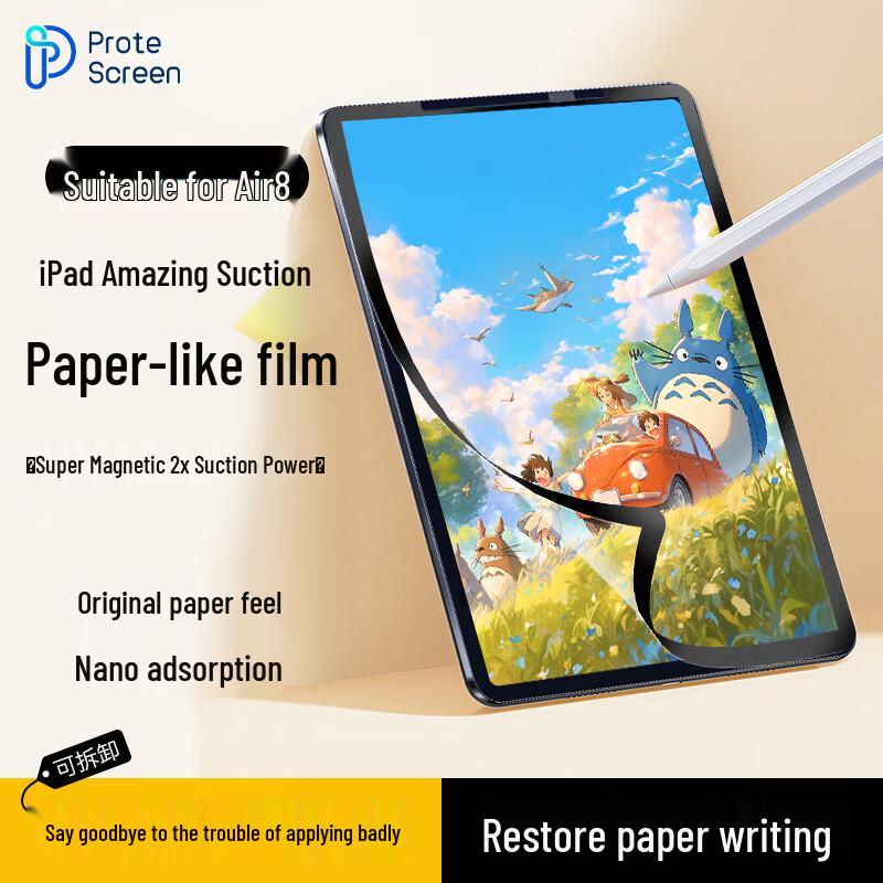 PROTESCREEN Magnetic Paper-Feel Screen Protector iPad Air 13-inch (M4/M3/M2)