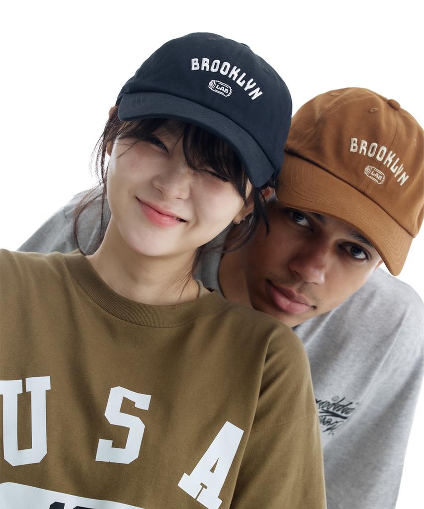 CREAM SODA LAB Brooklyn Ball Cap Brown