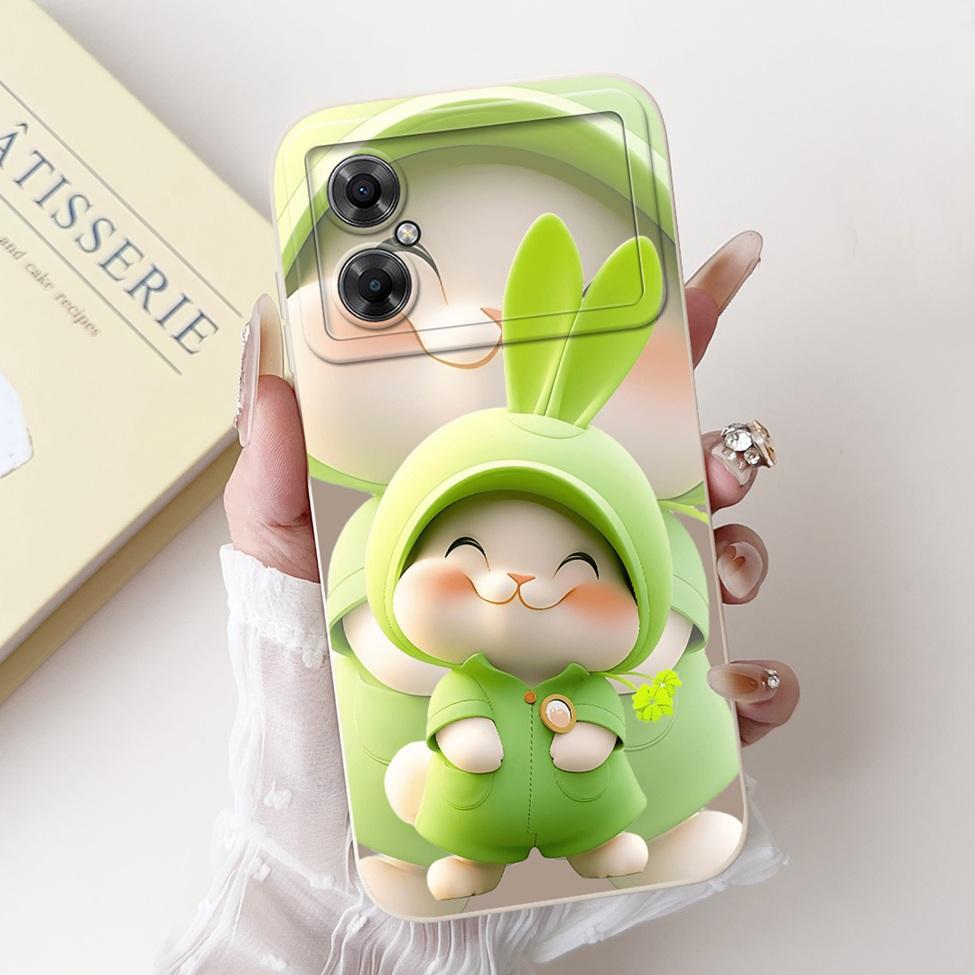 Casing For Xiaomi Poco M4 5G Case Cover Silicone Luxury Fashion Flowers Kawaii Cute Cat Shockproof Phone Case 22041219PG