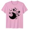 Mystical Mushroom Moon Forest TShirt Celestial Fungi Nature Bohemian